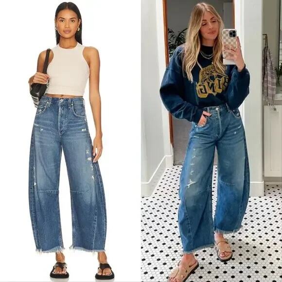 Citizens of Humanity Horseshoe Jeans in Magnolia Wash - Picture 1 of 10